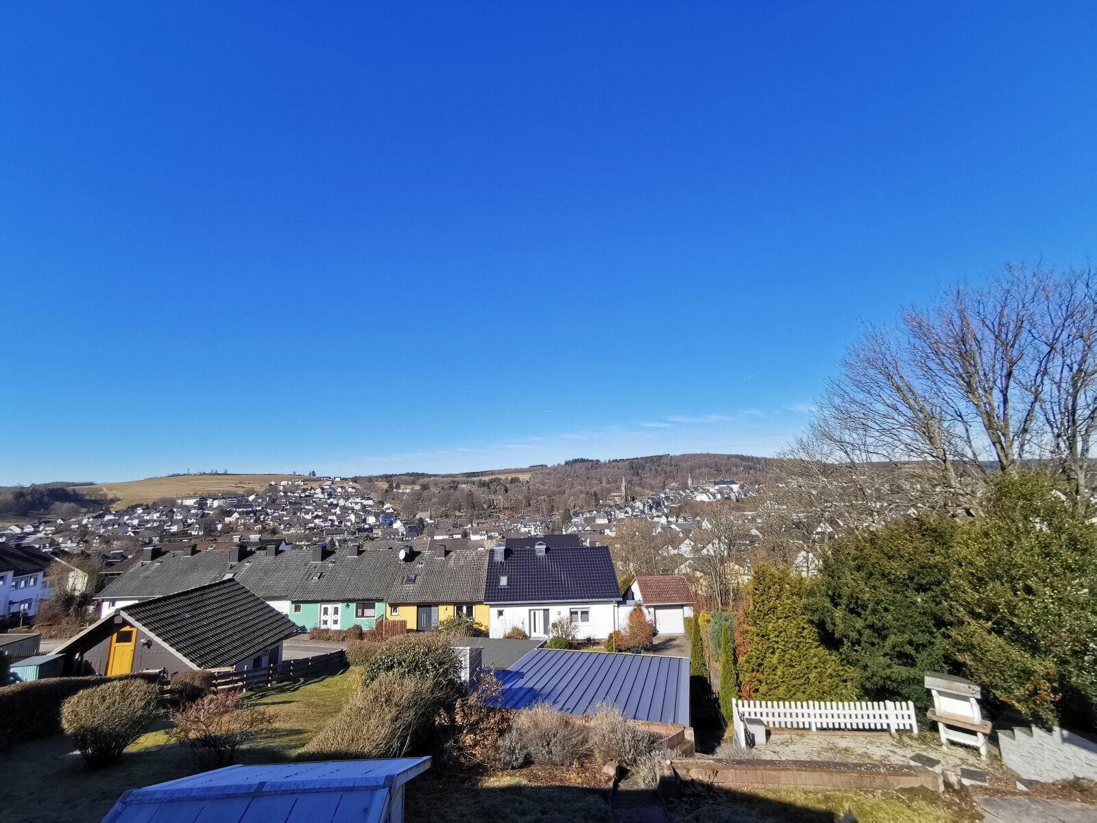 Ausblick Balkon