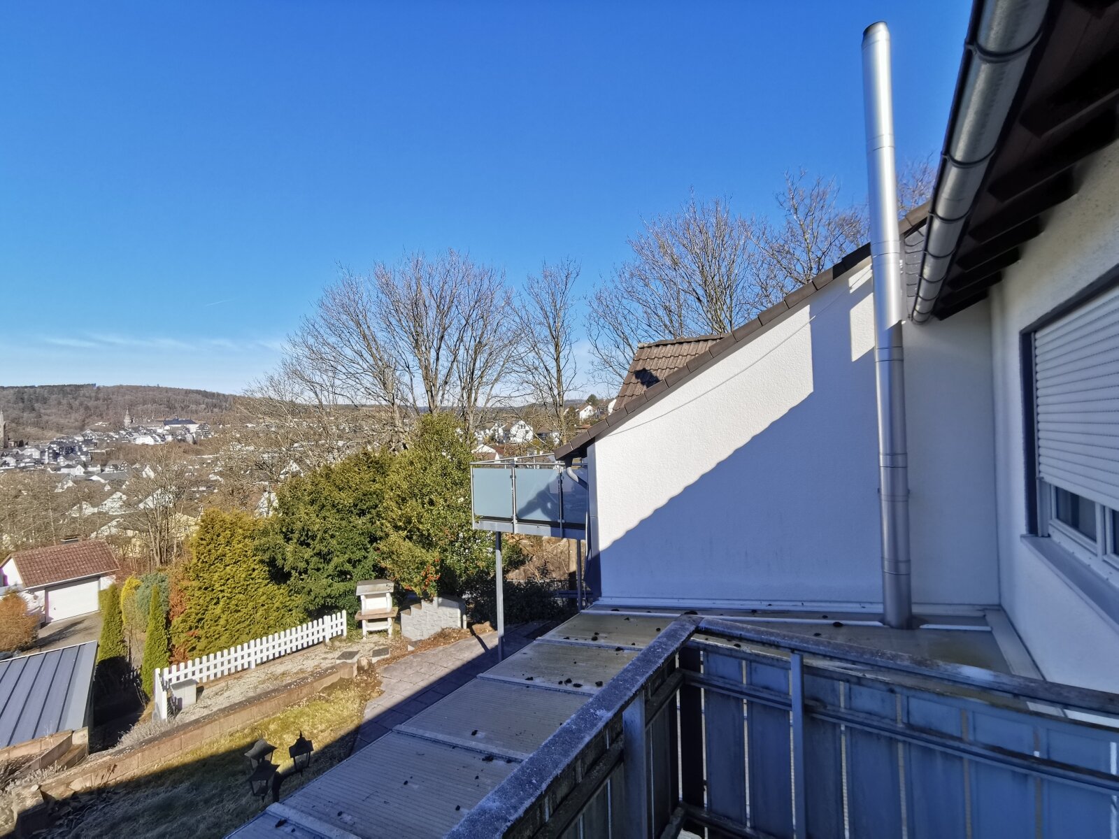 Ausblick Balkon