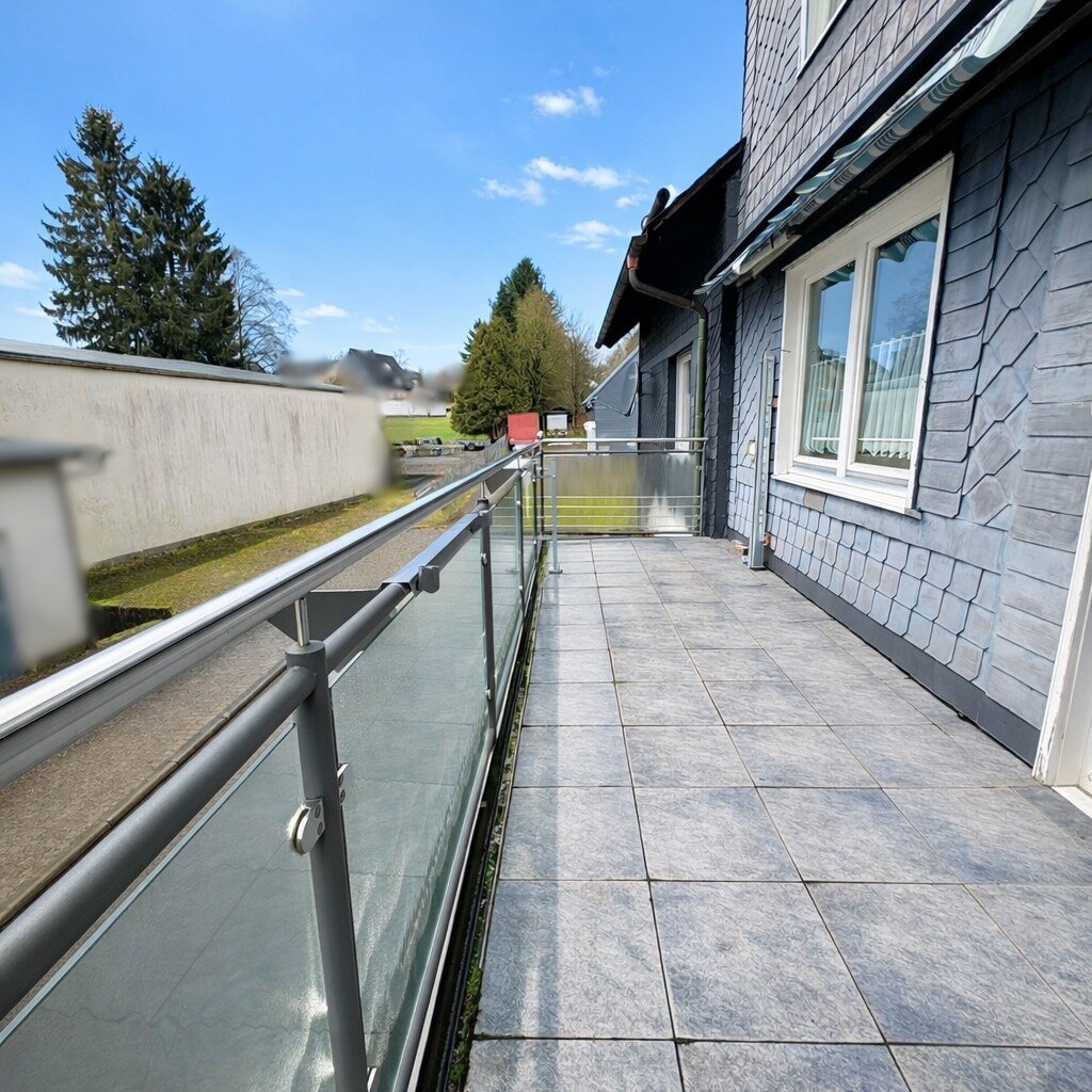 Balkon mit Südausrichtung